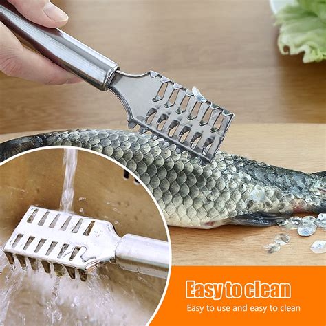 fish skin remover|Fish Scale Remover Cleaner Kitchen Fish Scaler Fish Skin .